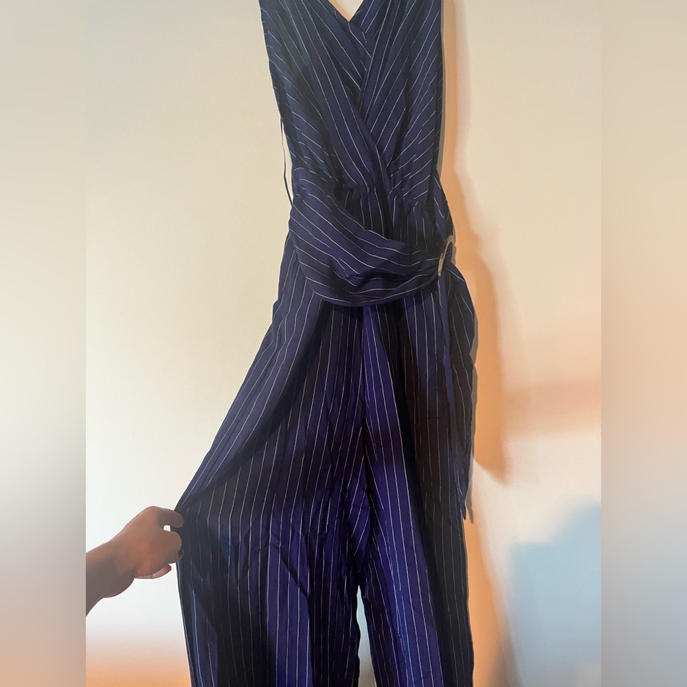 Long  pant jumpsuit with pockets